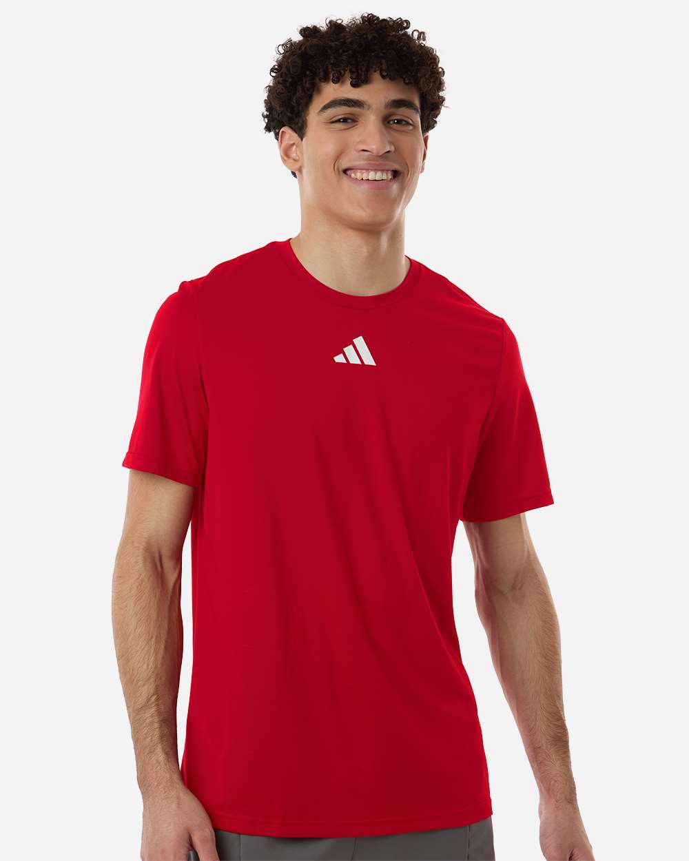 Adidas At101 Men’s Pregame T-shirt - Team Power Red White