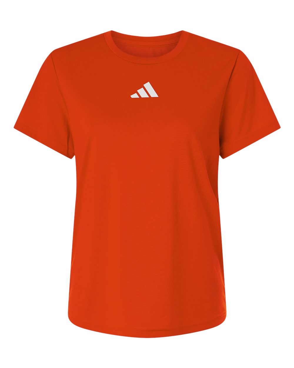 Adidas At102 Women’s Pregame T-shirt - Collegiate Orange White