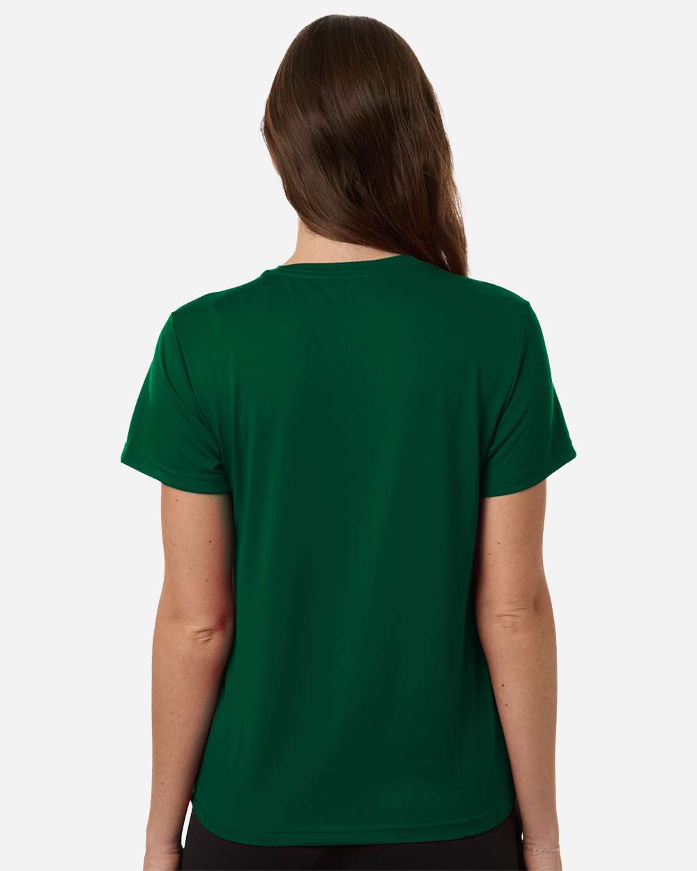 Adidas At102 Women’s Pregame T-shirt - Dark Green White