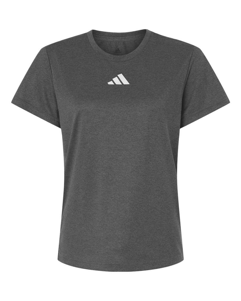 Adidas At102 Women’s Pregame T-shirt - Dark Grey Heather White