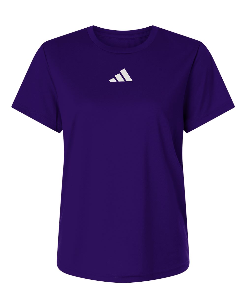 Adidas At102 Women’s Pregame T-shirt - Team Collegiate Purple White