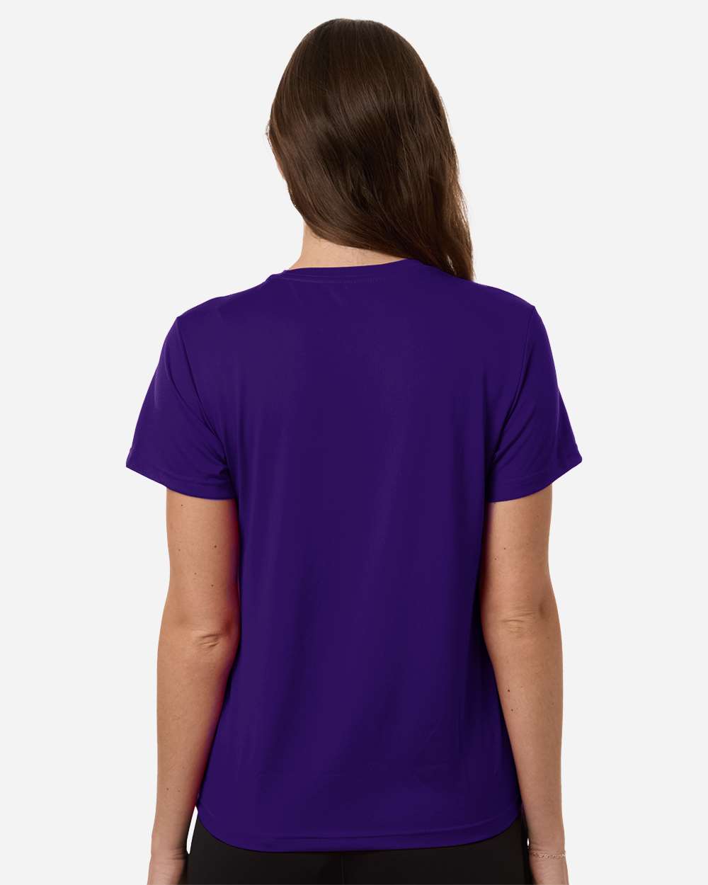 Adidas At102 Women’s Pregame T-shirt - Team Collegiate Purple White