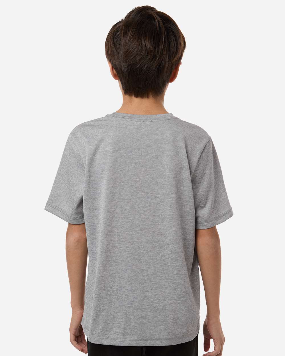 Adidas At103 Youth Pregame T-shirt - Grey Heathered