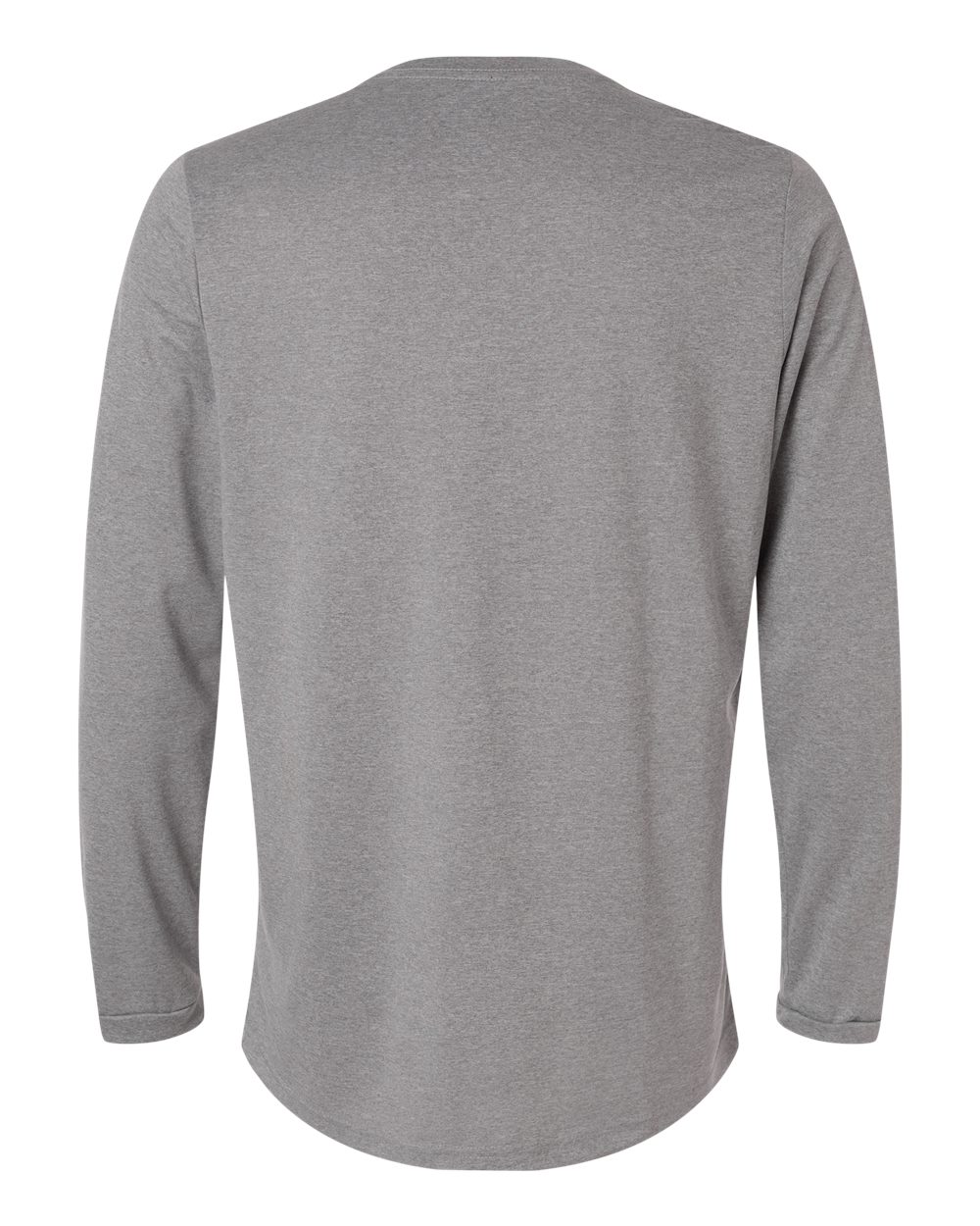 Adidas At104 Men’s Pregame Long Sleeve T-shirt - Medium Grey Heather Black