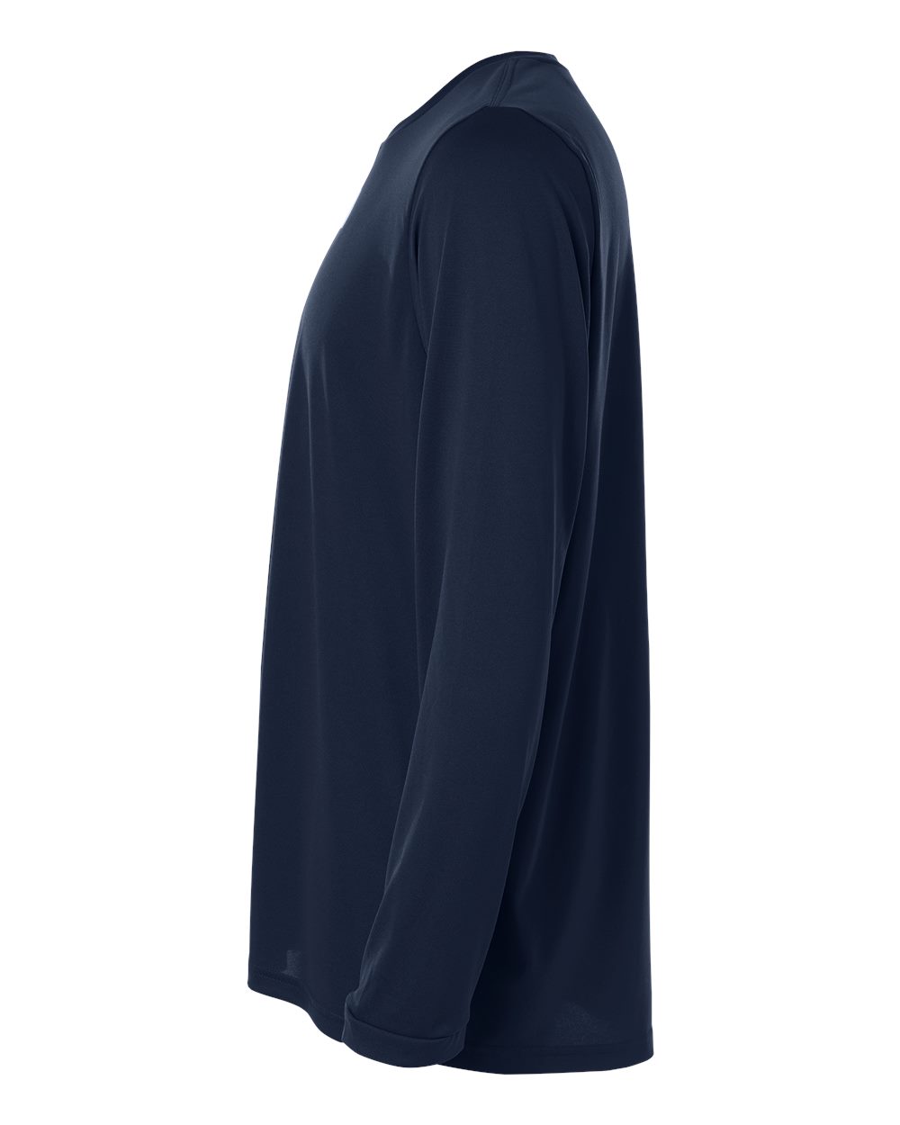 Adidas At104 Men’s Pregame Long Sleeve T-shirt - Team Navy Blue White