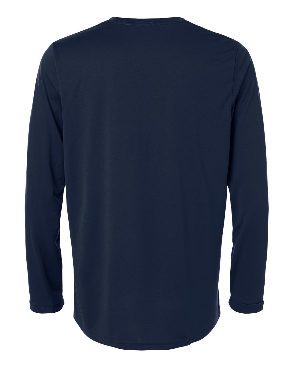 Adidas At104 Men’s Pregame Long Sleeve T-shirt - Team Navy Blue White