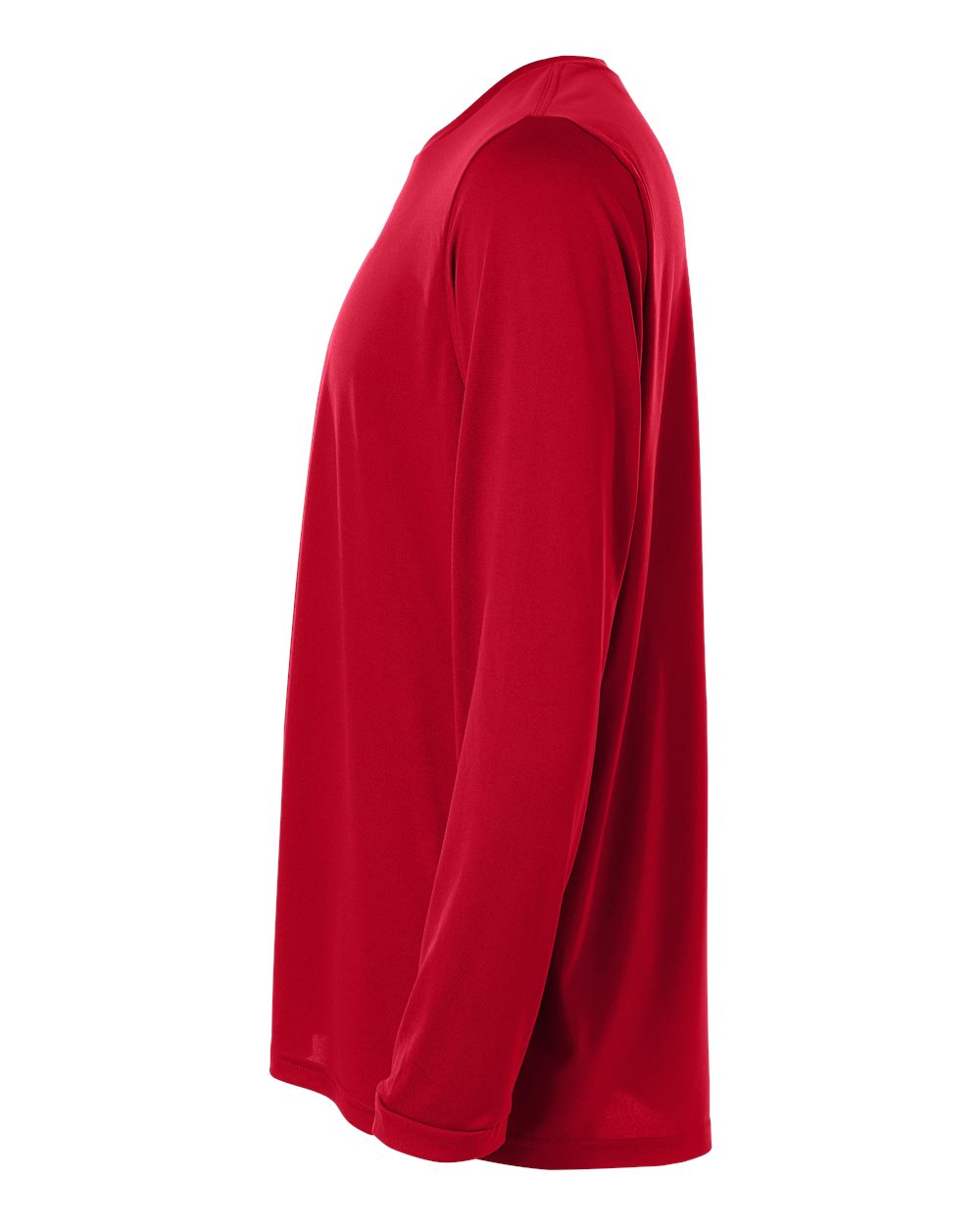 Adidas At104 Men’s Pregame Long Sleeve T-shirt - Team Power Red White