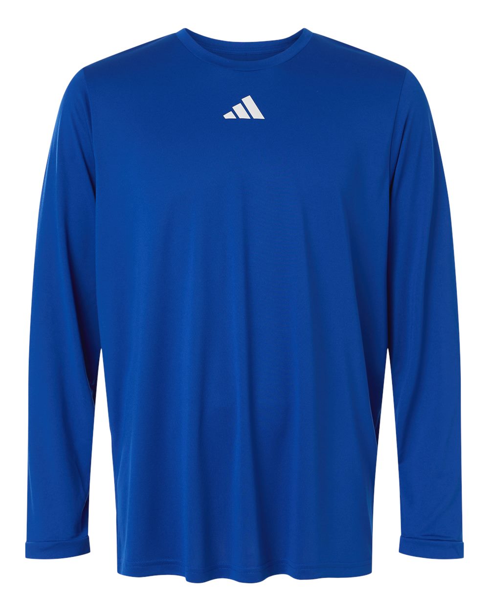 Adidas At104 Men’s Pregame Long Sleeve T-shirt - Team Royal Blue White