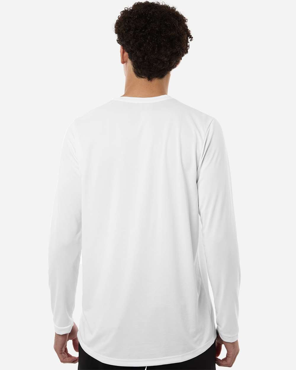 Adidas At104 Men’s Pregame Long Sleeve T-shirt - White Team Grey Four