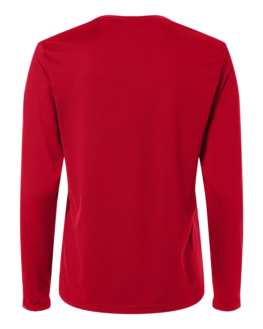Adidas At105 Women’s Pregame Scoop Neck Long Sleeve T-shirt - Team Power Red White