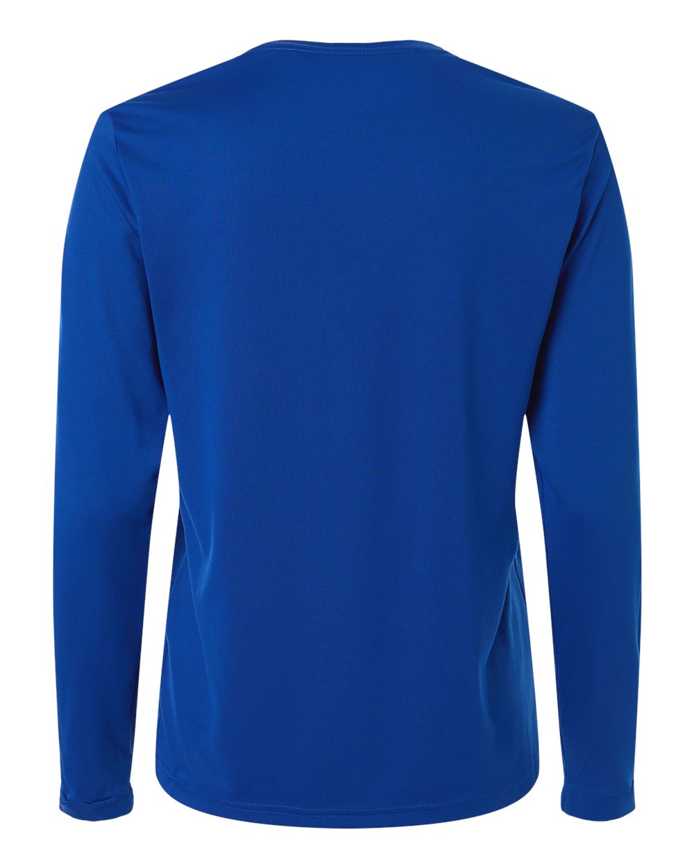 Adidas At105 Women’s Pregame Scoop Neck Long Sleeve T-shirt - Team Royal Blue White