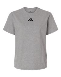 Adidas At107 Women’s Fresh T-shirt - Medium Grey Heather Black