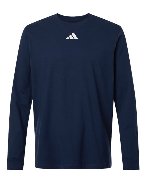 Adidas At108 Men’s Fresh Long Sleeve T-shirt - Team Navy Blue