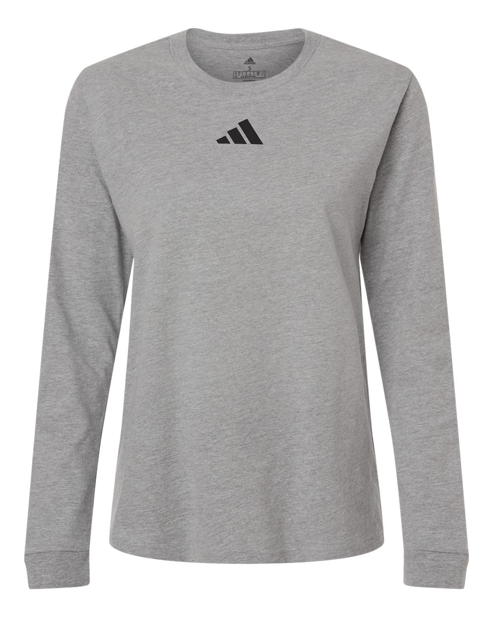 Adidas At109 Women’s Fresh Long Sleeve T-shirt - Medium Grey Heather Black