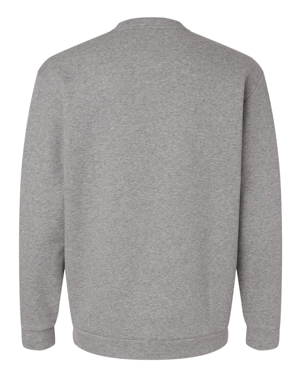 Adidas At200 Men’s Fleece Crewneck Sweatshirt - Medium Grey Heather White