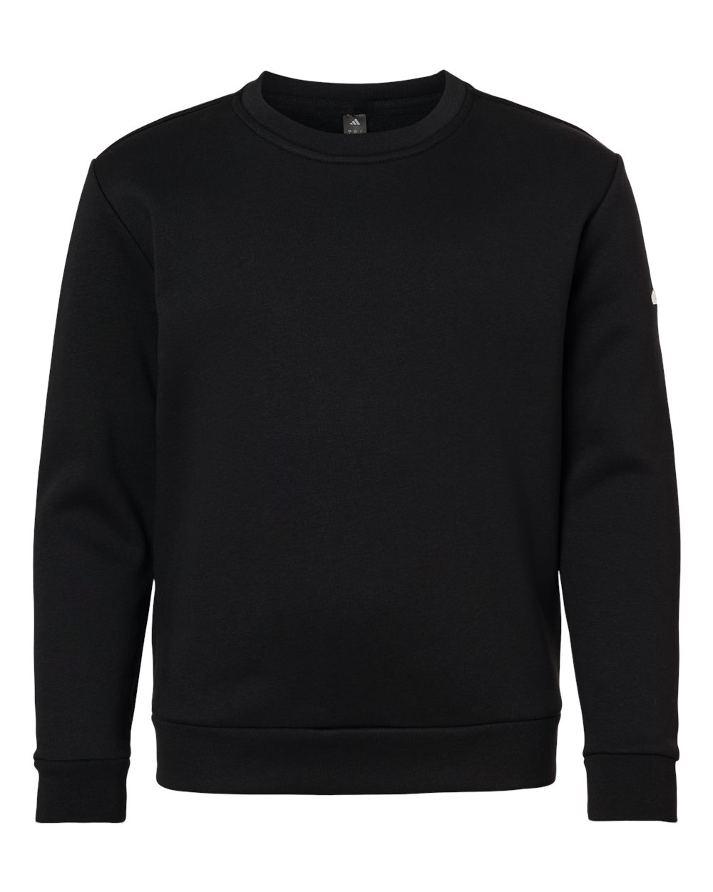 Adidas At202 Youth Fleece Crewneck Sweatshirt - Black White