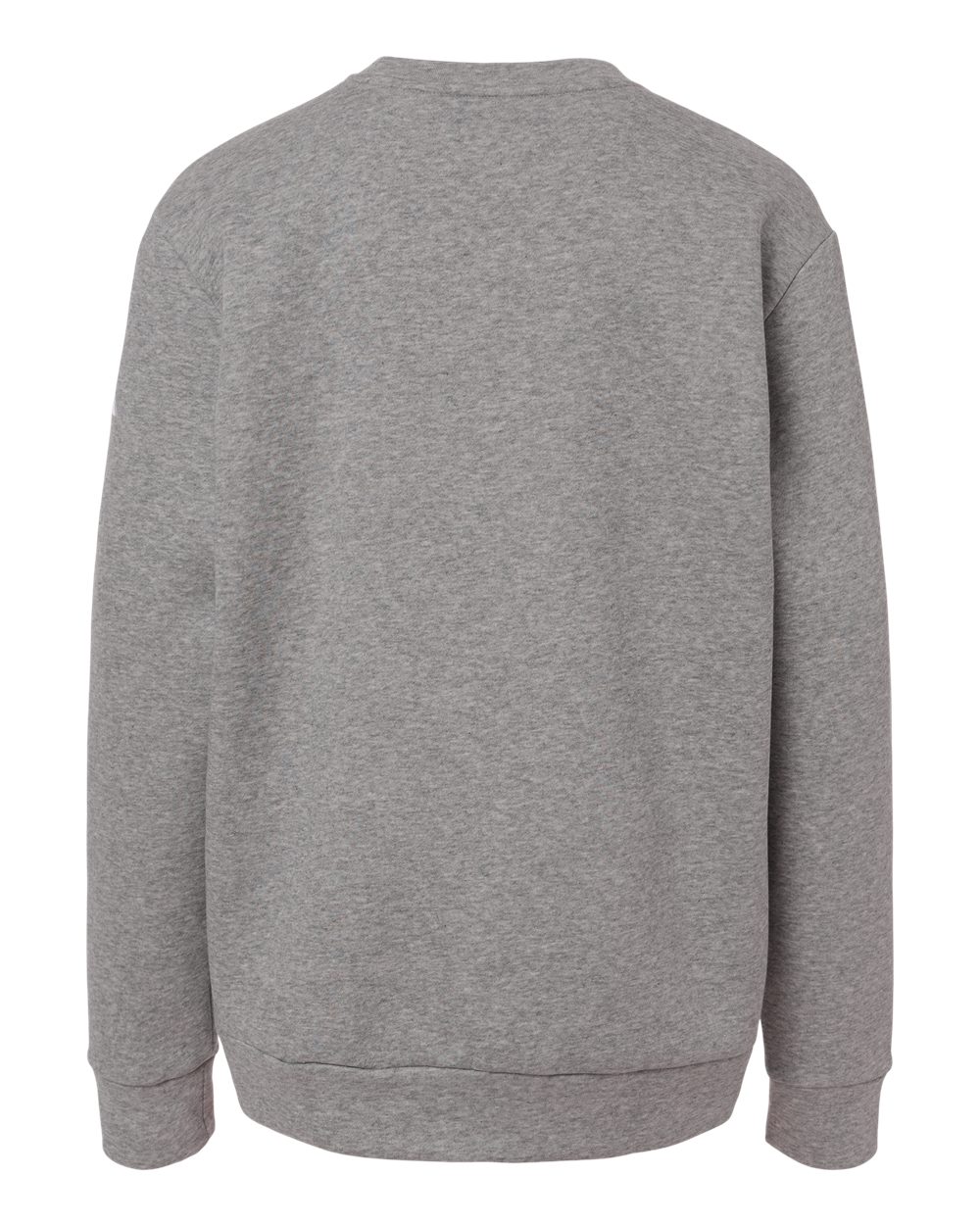 Adidas At202 Youth Fleece Crewneck Sweatshirt - Medium Grey Heather White