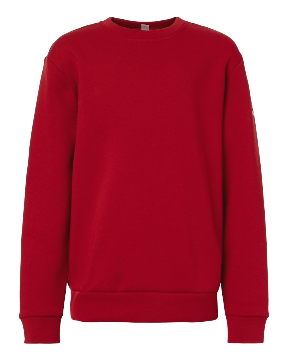 Adidas At202 Youth Fleece Crewneck Sweatshirt - Team Power Red White