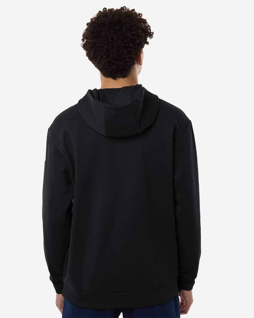 Adidas At203 Men’s Fleece Hooded Sweatshirt - Black White