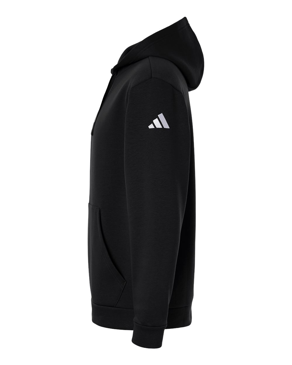 Adidas At203 Men’s Fleece Hooded Sweatshirt - Black White