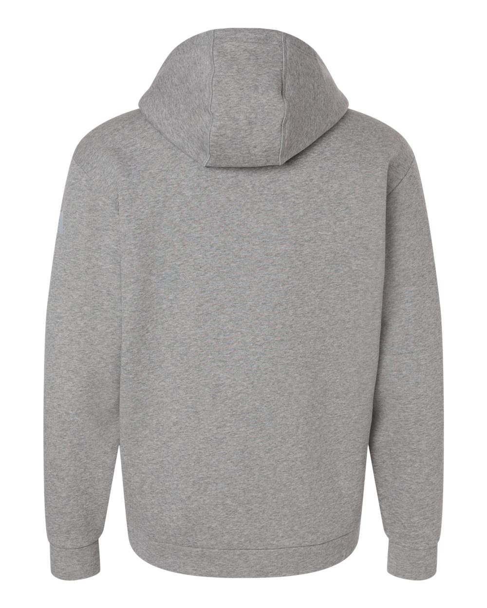 Adidas At203 Men’s Fleece Hooded Sweatshirt - Medium Grey Heather White