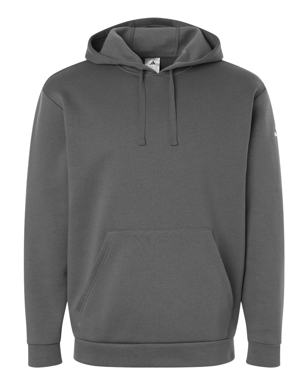 Adidas At203 Men’s Fleece Hooded Sweatshirt - Team Grey Four White