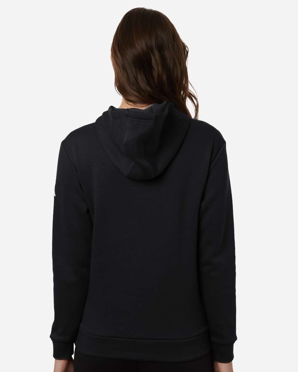 Adidas At204 Women’s Fleece Hooded Sweatshirt - Black White