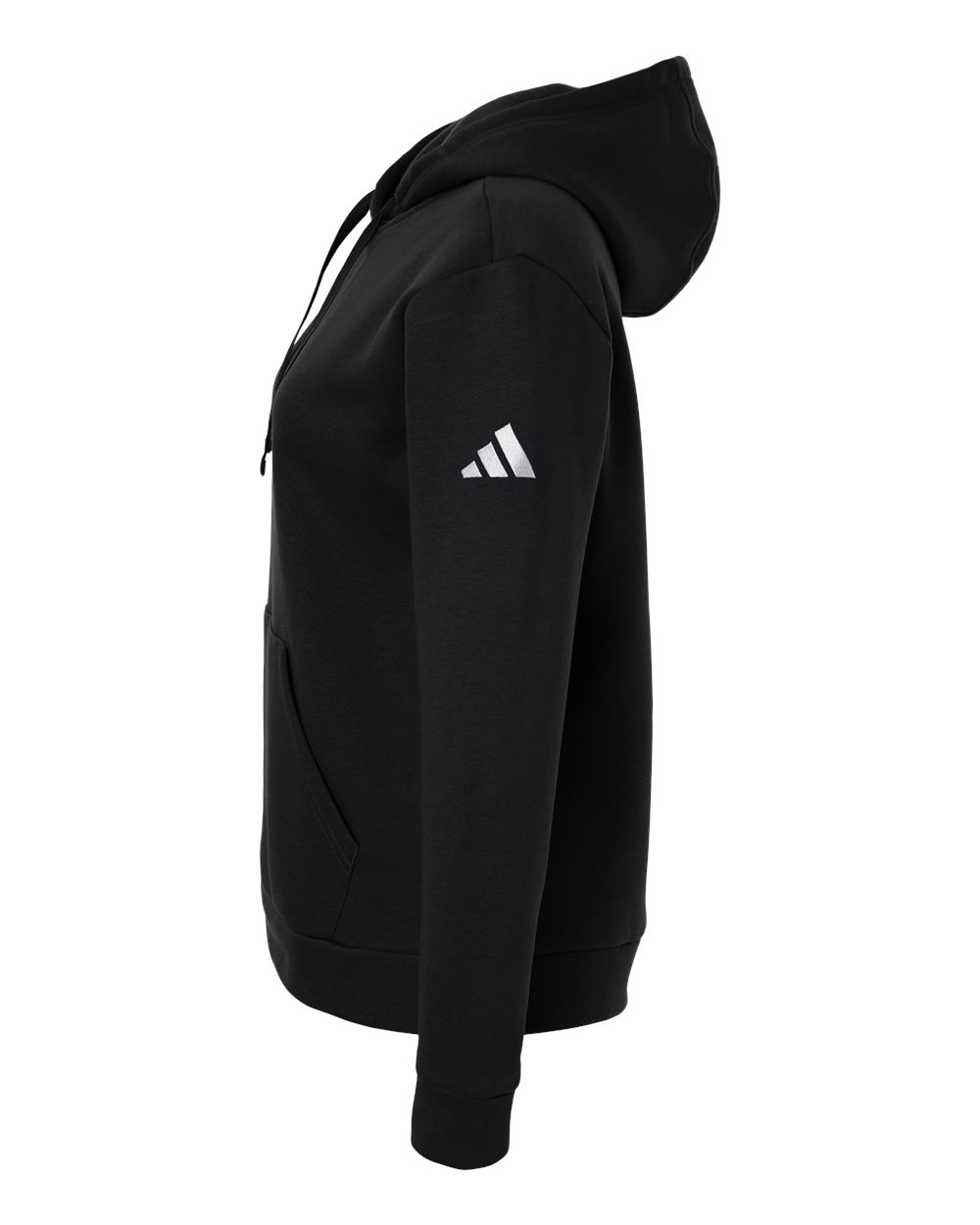 Adidas At204 Women’s Fleece Hooded Sweatshirt - Black White