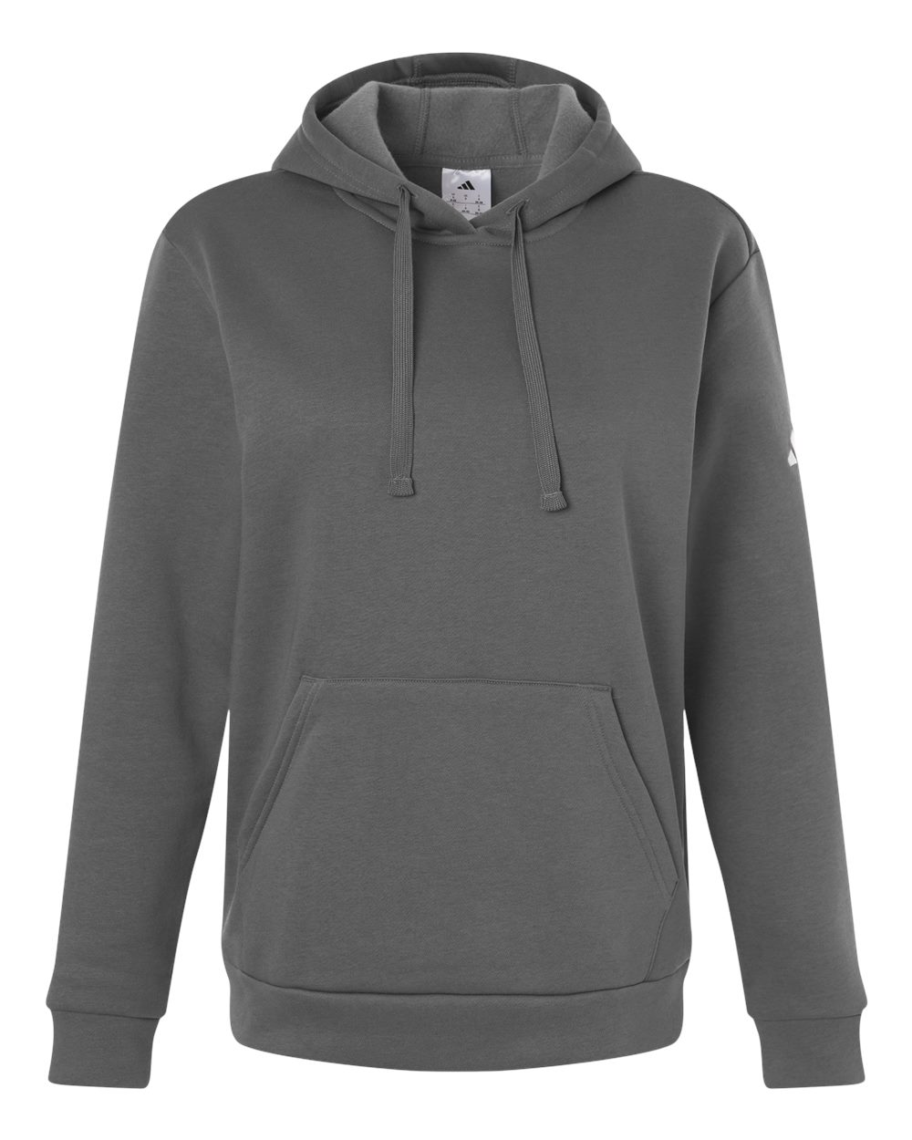 Adidas At204 Women’s Fleece Hooded Sweatshirt - Team Grey Four White