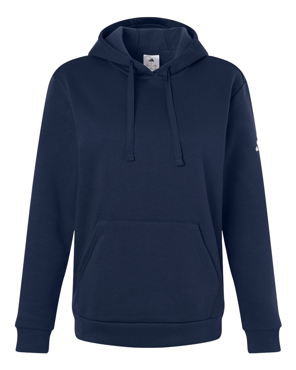 Adidas At204 Women’s Fleece Hooded Sweatshirt - Team Navy Blue White