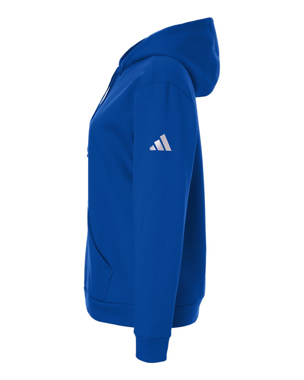 Adidas At204 Women’s Fleece Hooded Sweatshirt - Team Royal Blue White