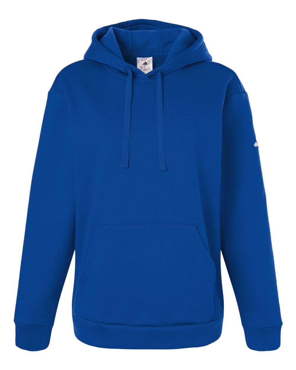 Adidas At204 Women’s Fleece Hooded Sweatshirt - Team Royal Blue White