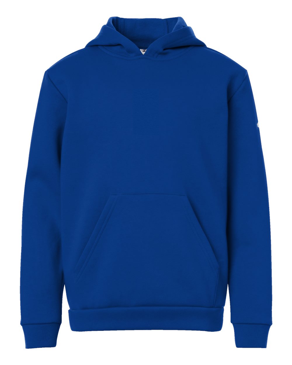 Adidas At205 Youth Fleece Hooded Sweatshirt - Team Royal Blue White