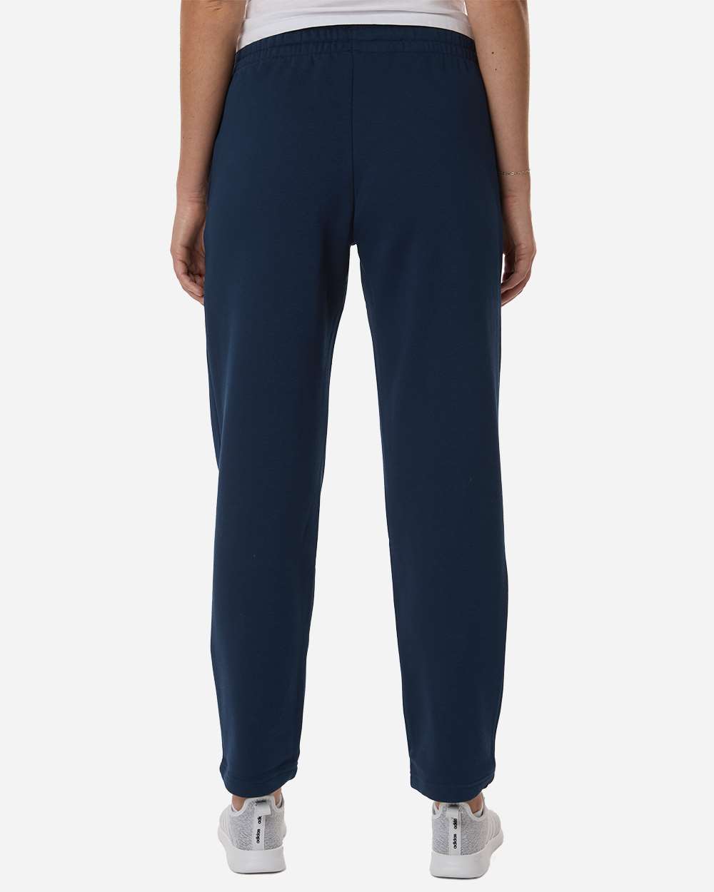 Adidas At216 Women’s Fleece Sweatpants - Team Navy Blue White