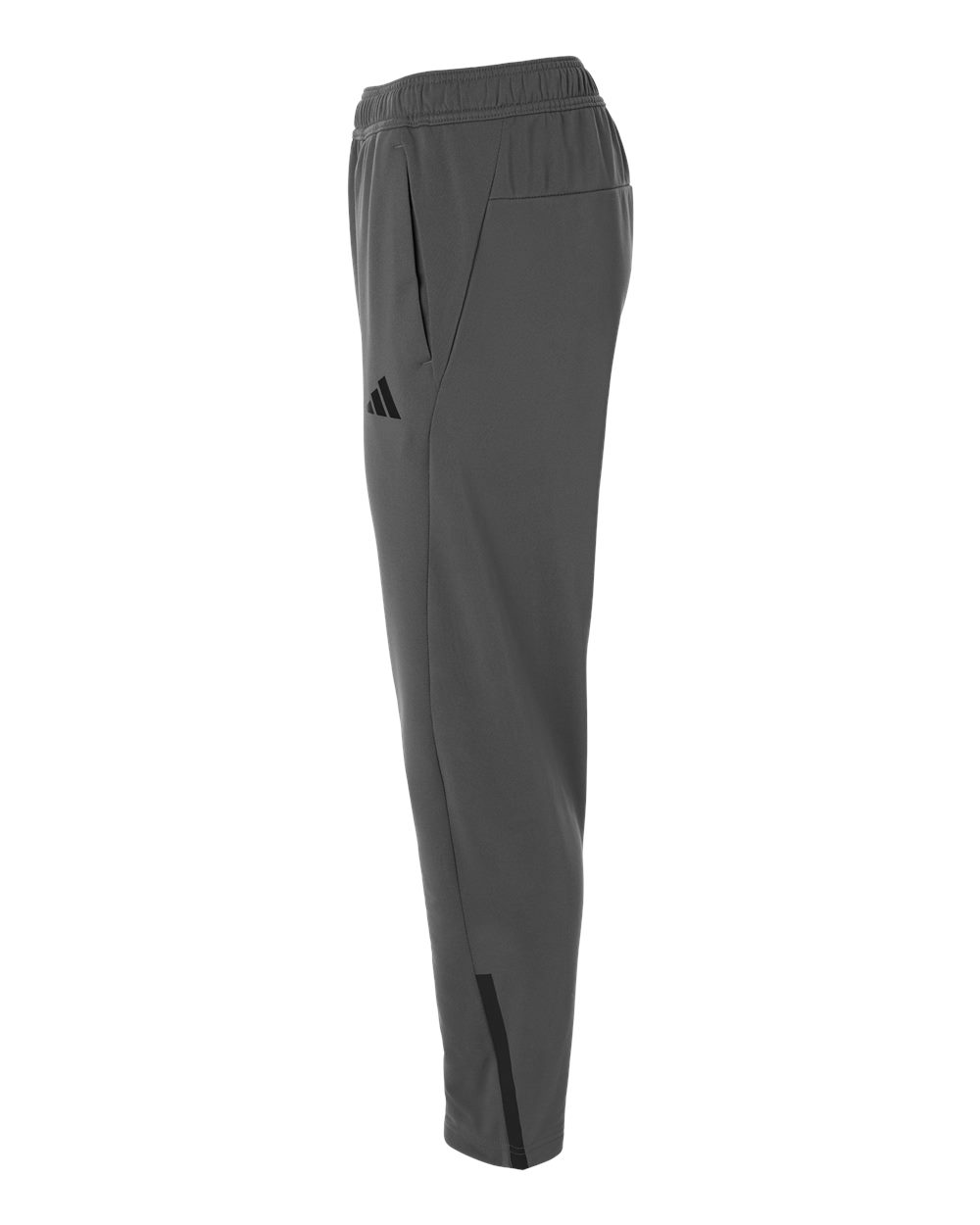 Adidas At218 Men’s Game & Go Fleece 3-bar Sweatpants - Team Grey Four