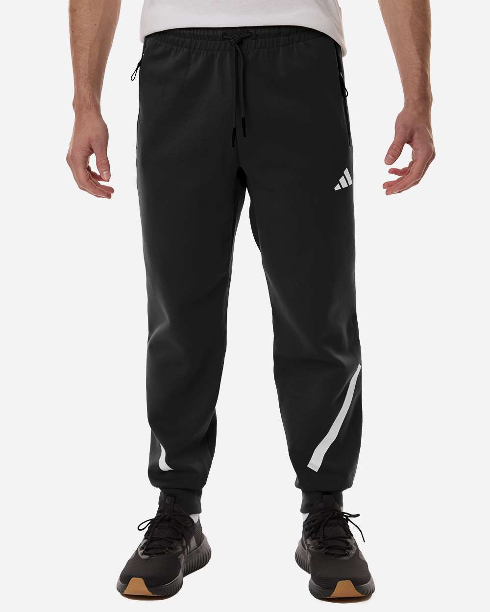 Adidas At222 Men’s Z.n.e Joggers - Black White