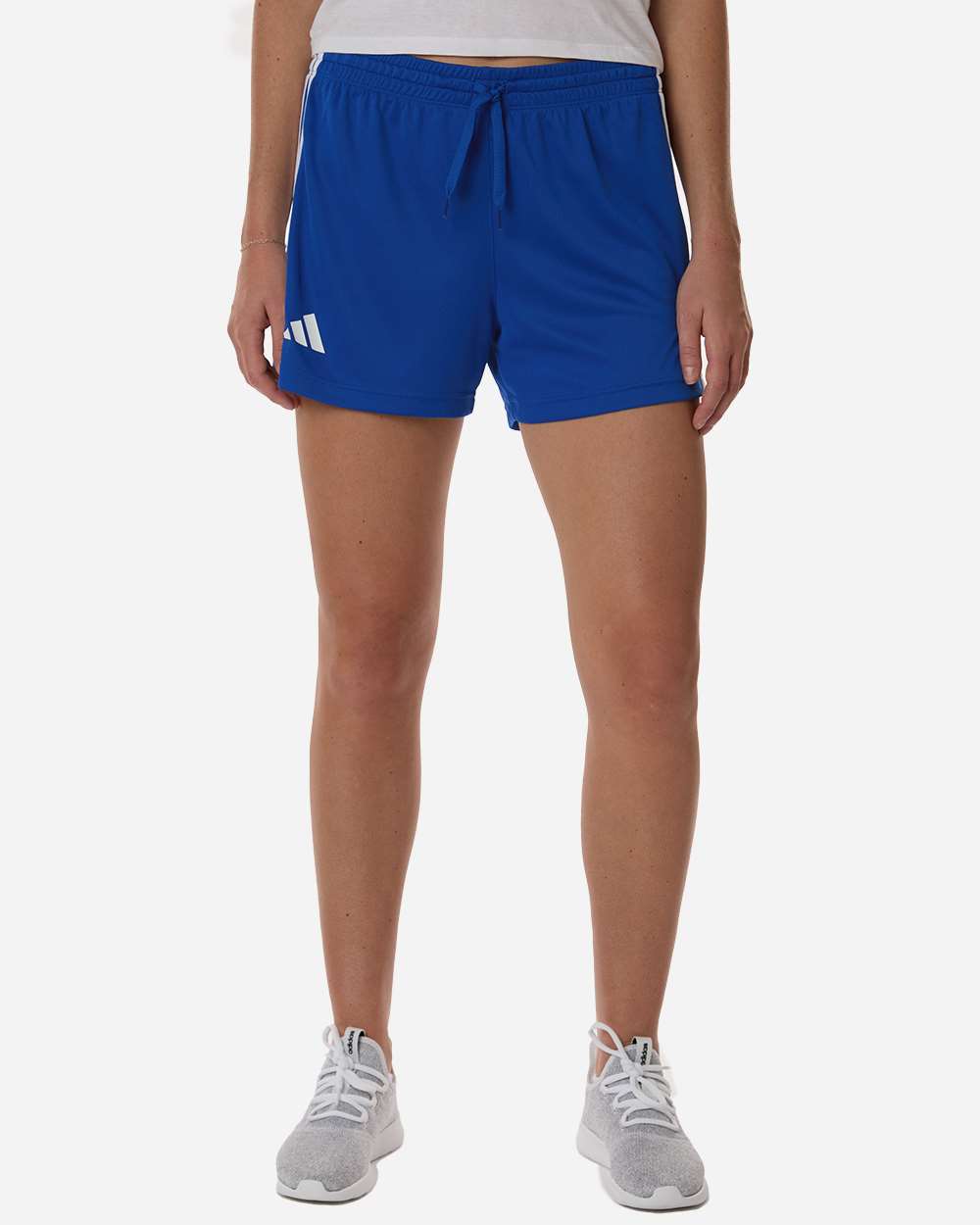 Adidas At301 Women’s 3-stripes 3’’ Shorts - Team Royal Blue White