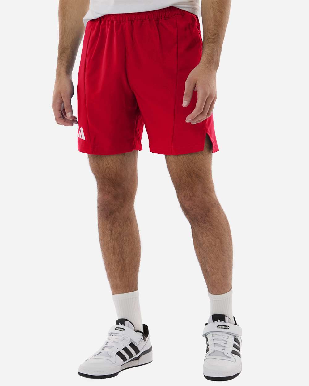 Adidas At304 Men’s D4t Woven 7’’ Shorts - Team Power Red White