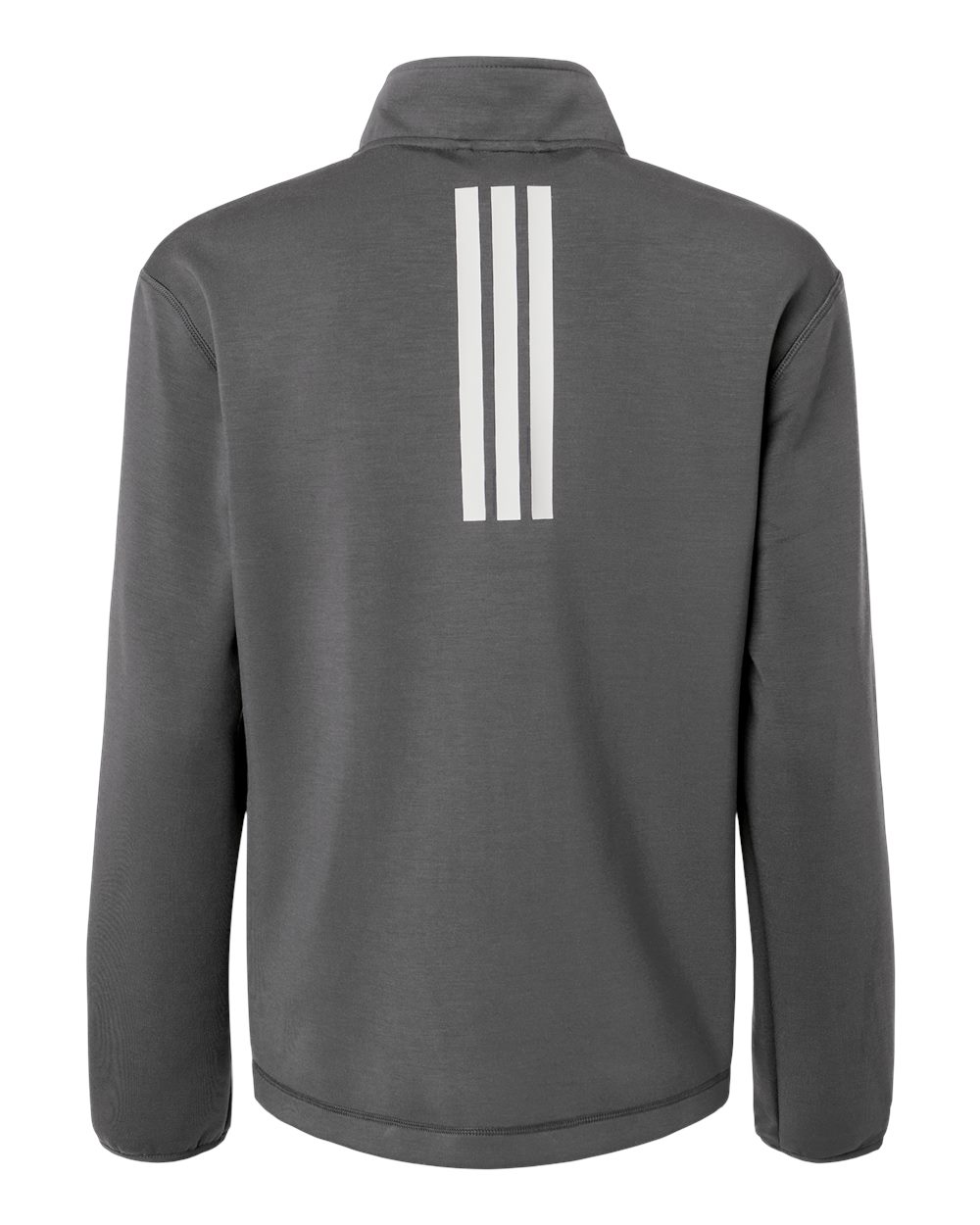 Adidas At401 Women’s 3-stripes Quarter-zip Pullover - Team Grey Four White