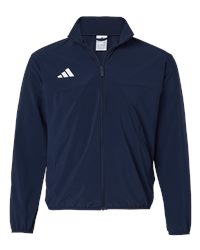 Adidas At501 Women’s Tiro Woven Full-zip Track Jacket - Team Navy Blue White
