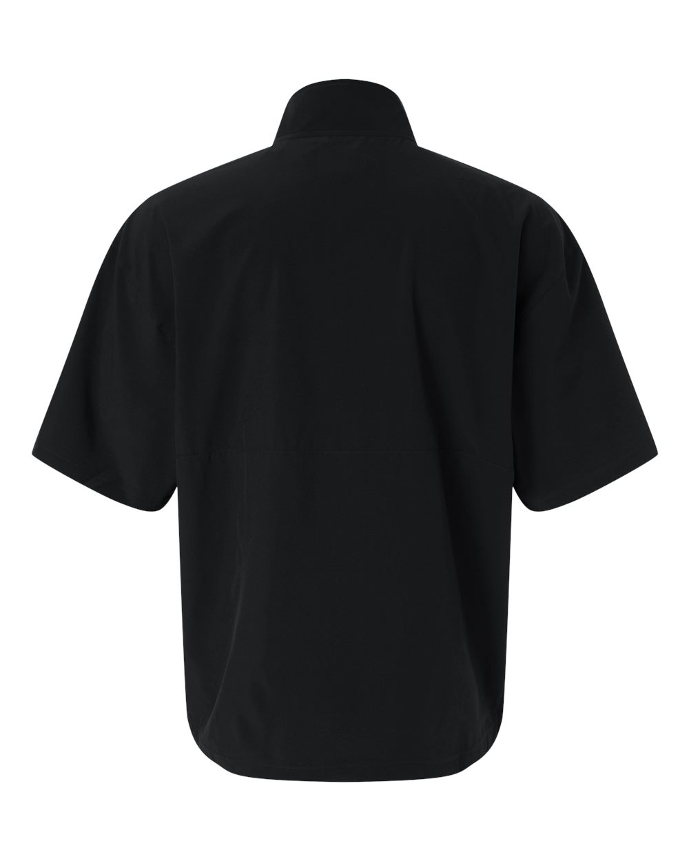 Adidas At505 Men’s Short Sleeve Quarter-zip Pullover - Black White