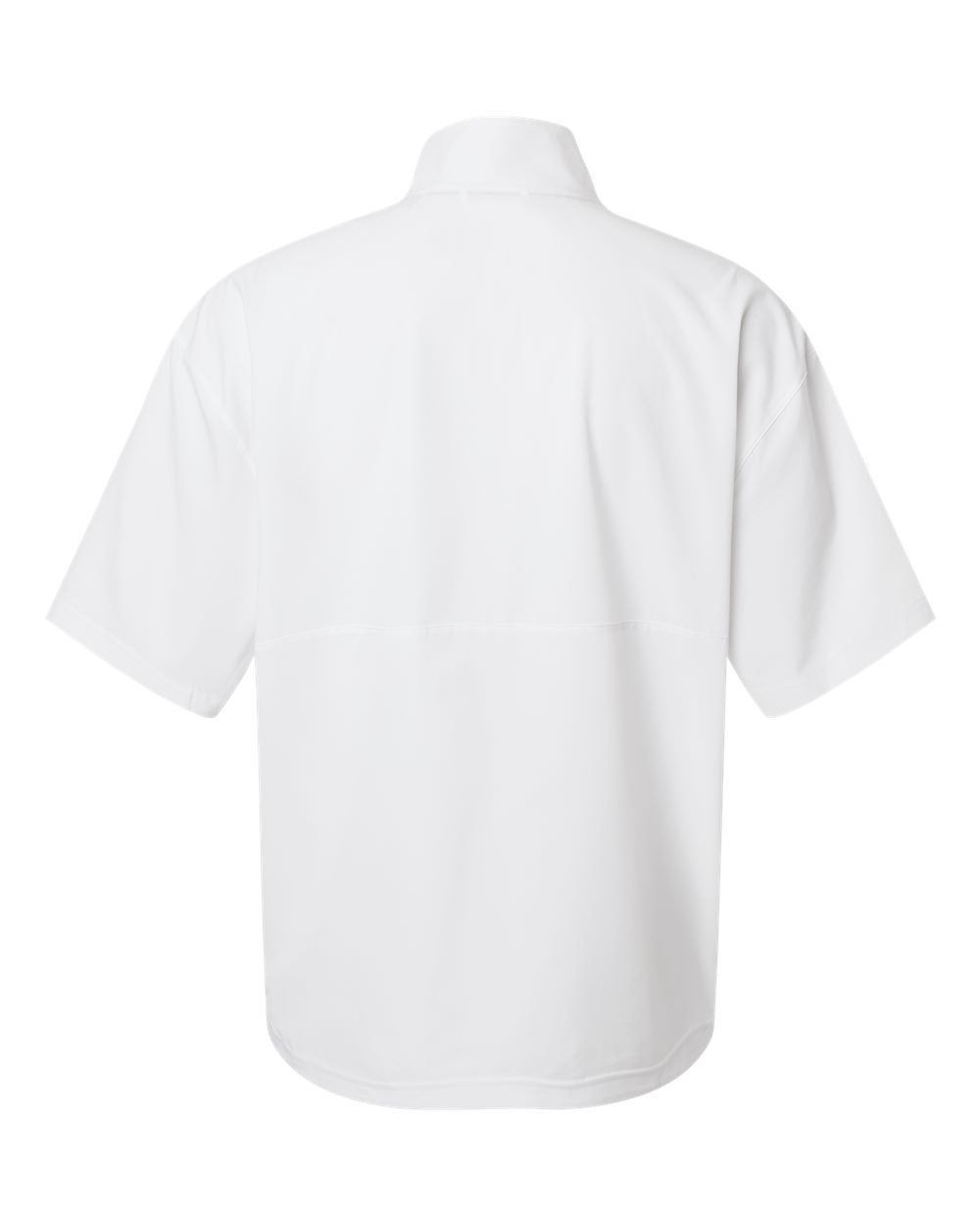 Adidas At505 Men’s Short Sleeve Quarter-zip Pullover - White Team Grey Four