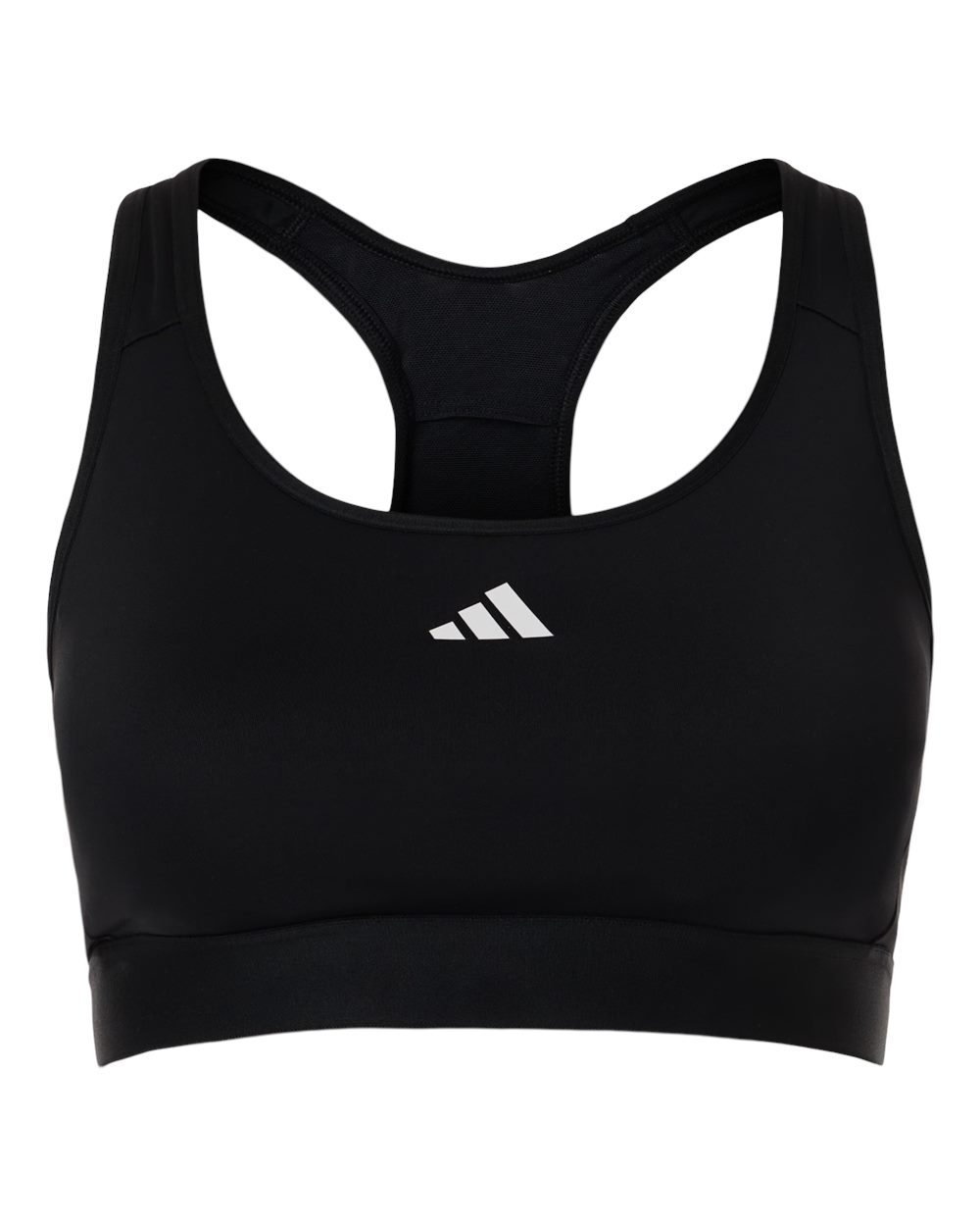 Adidas At750 Women’s Techfit Compression Racerback Sports Bra - Black