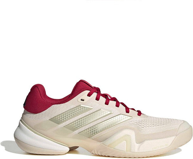 Adidas Barricade 14 Men’s - Chalk White Gold Victory Red