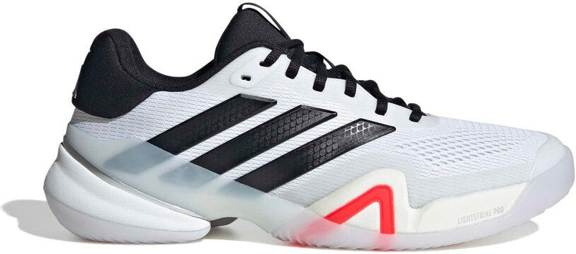Adidas Barricade 14 Men’s - White Black Lucid Red