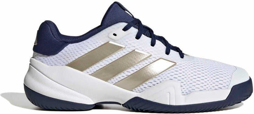 Adidas Barricade Kids’ - White Dark Blue