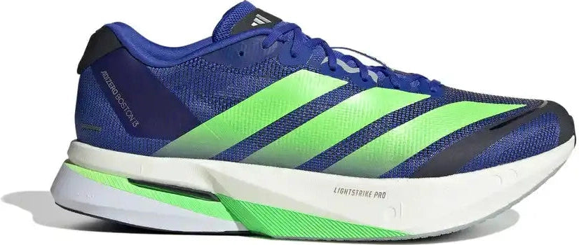 Adidas Boston 13 Men’s Running Shoes - Lucid Blue Lime Burst