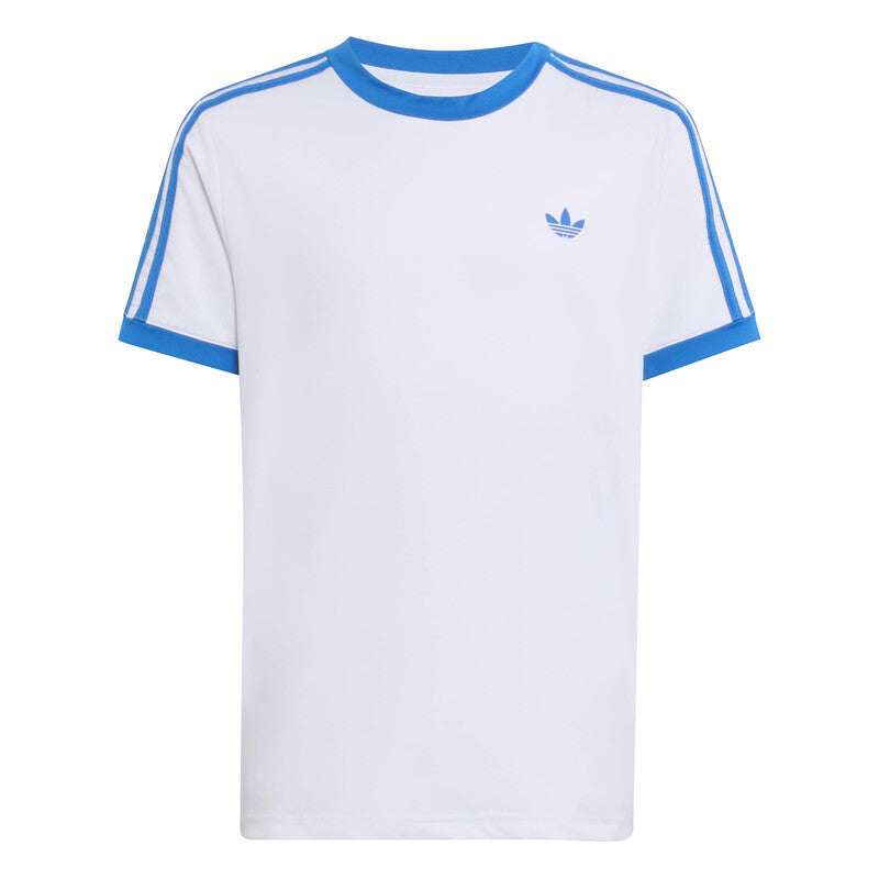 Adidas Boys’ Classics Tee - Wh/bl / Xs