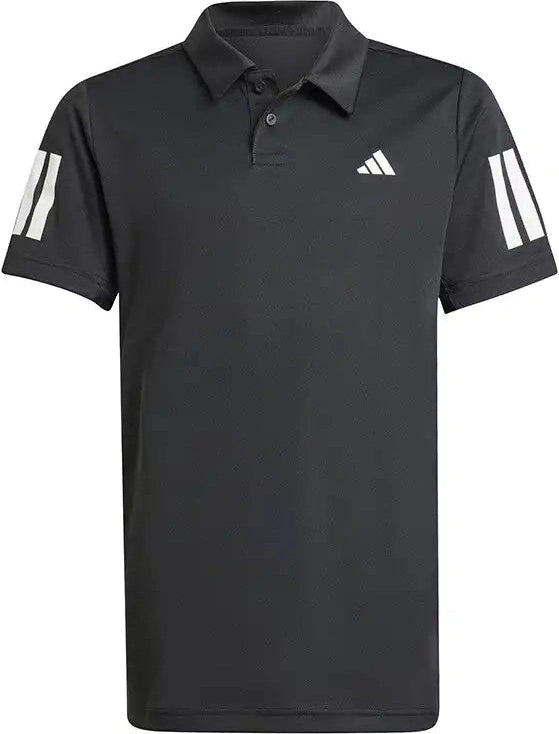 Adidas Boys’ Club 3 Stripes Polo White