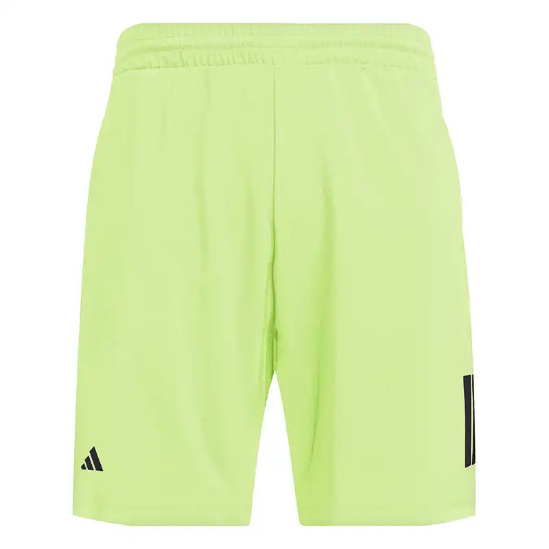 Adidas Boys’ Club 3 Stripes Short - Lucid Lemon